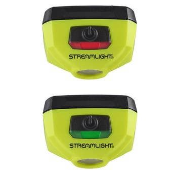 Streamlight QB LED Headlamp multi-function switch with charge indicator