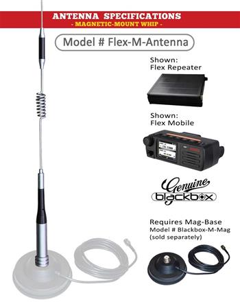 Klein Antenna is a magnetic mount whip