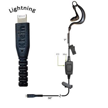 Klein Drift Cell Phone Earpiece - Lightning iOS specifications