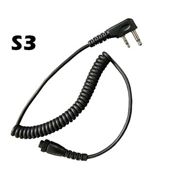 Klein Modular 2-Way Radio Cable with S3 Connector
