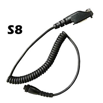 Klein Modular 2-Way Radio Cable with S8 Connector