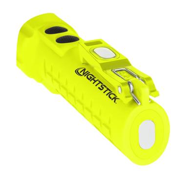 Nightstick 5422GMA ATEX Flashlight has a magnet in the base and the clip