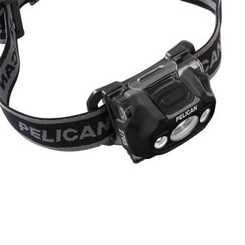 Pelican 2765 LED Headlight with push-button on/off and moded selection