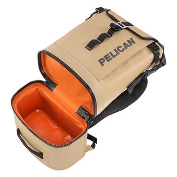 Pelican™ Dayventure Backpack Cooler has a dedicated cooler compartment