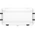 Pelican™ Cooler 95 Quart White Elite Cooler with integrated fish scale in the lid