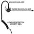 Comfit® Noise Canceling Boom Microphone Earpiece with right earloop