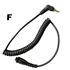 Klein Modular 2-Way Radio Cable with F Connector