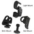 Nightstick Multi-Angle Helmet Mount for Accessory Slot or Brim