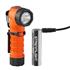 Uses one Streamlight SL-B26® protected Li-Ion rechargeable USB battery pack; also accepts two CR123A lithium batteries