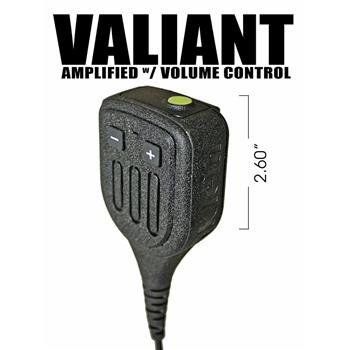 Valiant Amplified Compact Remote Speaker Microphone